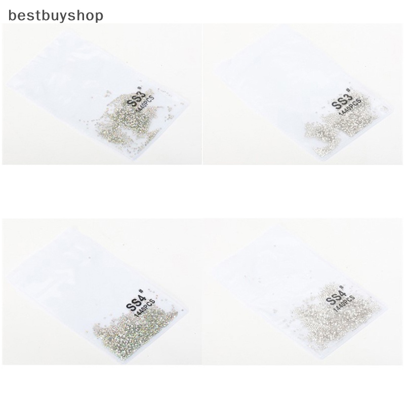 Set 1440 Viên Đá Pha Lê Trang Trí Móng Tay Nghệ Thuật diy Mới