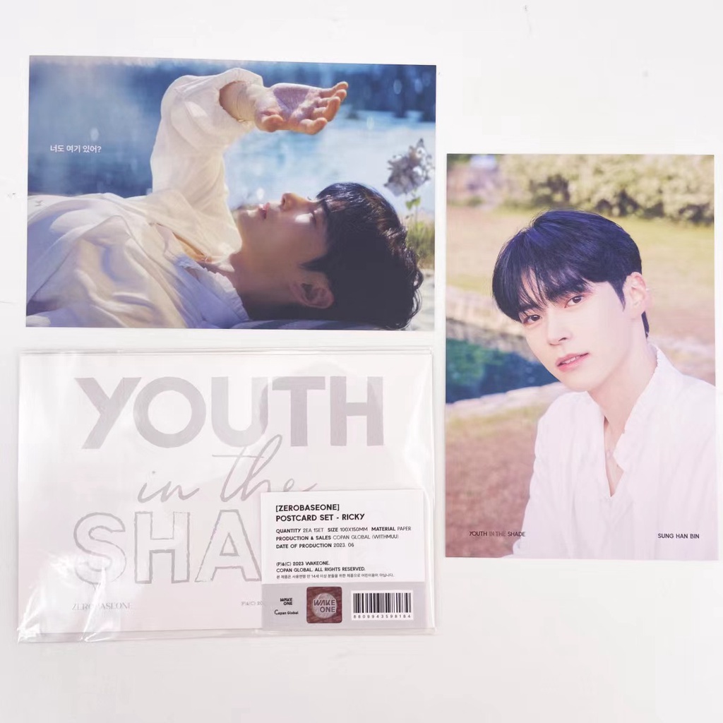 Bộ Bưu Thiếp Hình Chân Dung kpop zerobaseone zb1
