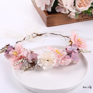 Vòng Hoa Đội Đầu Cho Cô Dâu