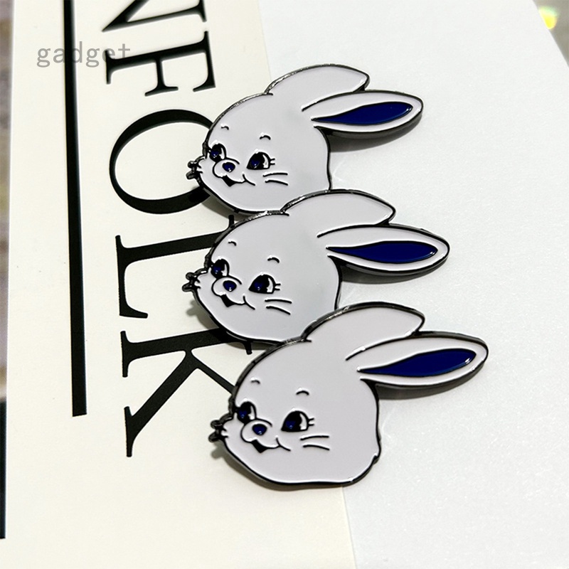 Gdt Ghim Cài Túi Xách Bằng Kim Loại Hình Thỏ Hoạt Hình kpop newjeans
