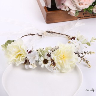 Vòng Hoa Đội Đầu Cho Cô Dâu