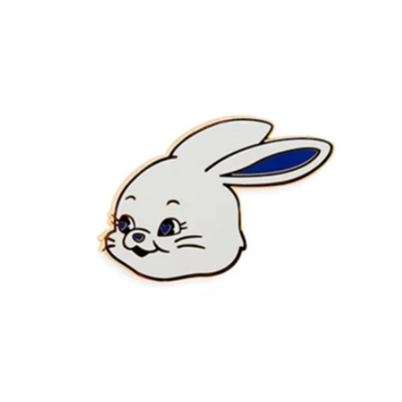 Gdt Ghim Cài Túi Xách Bằng Kim Loại Hình Thỏ Hoạt Hình kpop newjeans
