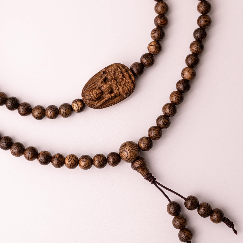 Vòng Tay Trầm Hương 108 hạt mix Bản Mệnh - Trầm Hương Yên Lộc