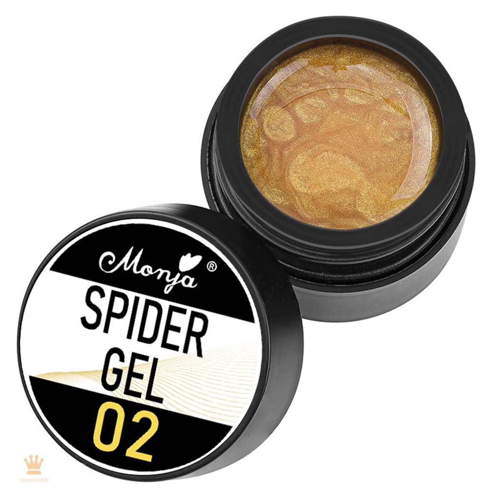 JYNAIL Keo Dán Móng Co Giãn Hình Mạng Nhện