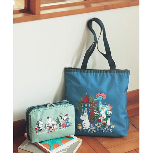 Lux Túi Đựng Mỹ Phẩm Cỡ Lớn Họa Tiết Hoạt Hình moomin 3531