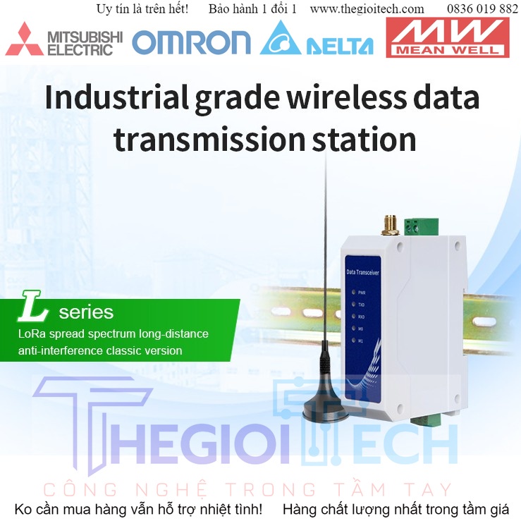 Bộ thu phát dữ liệu RF Lora 3000m E32-DTU E95-DTU 433L20 433L30 400F DTU 433Mhz LoRa Modem - E32 433L30 RS485