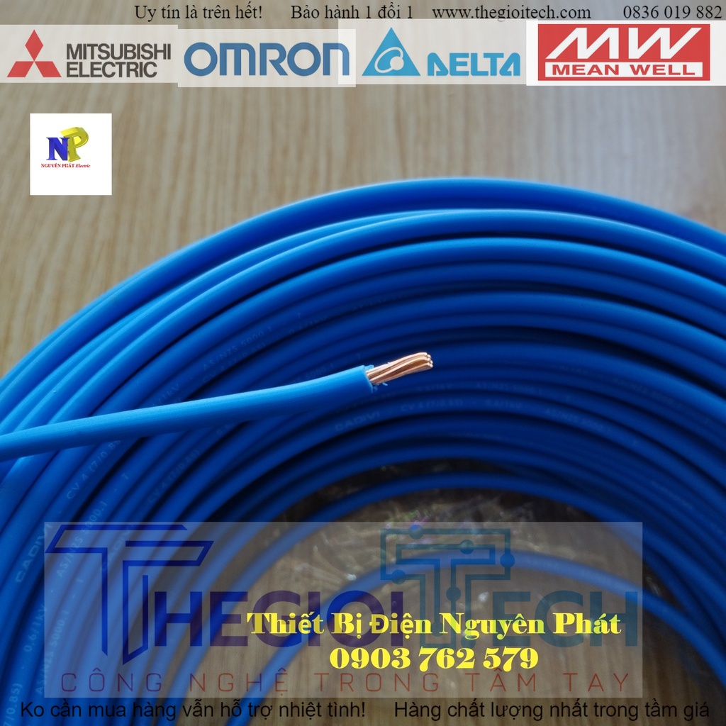 Dây Điện Đơn 3.5, 4.0, 6.0  Chiều Dài Dây Tương Ứng Với Số Lượng Mua