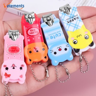 Kềm cắt móng tay / bấm móng chân mini nhiều màu sắc dễ thương chất lượng cao phong cách ngẫu nhiên
