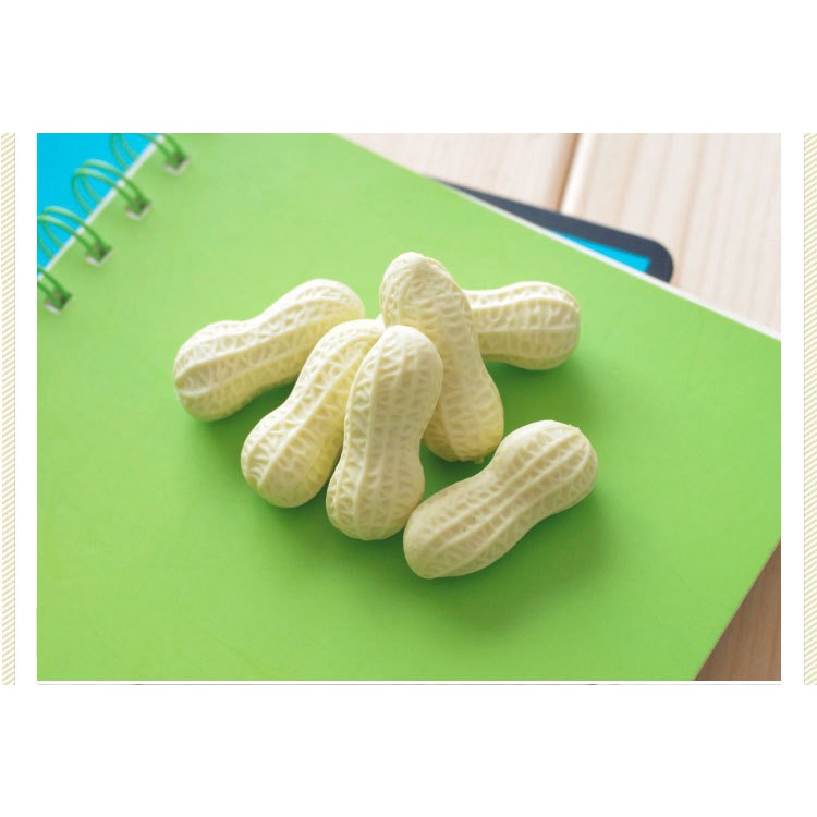 Cục tẩy Hình dạng đậu phộng sáng tạo văn phòng phẩm đồ dùng học sinh Văn phòng phẩm