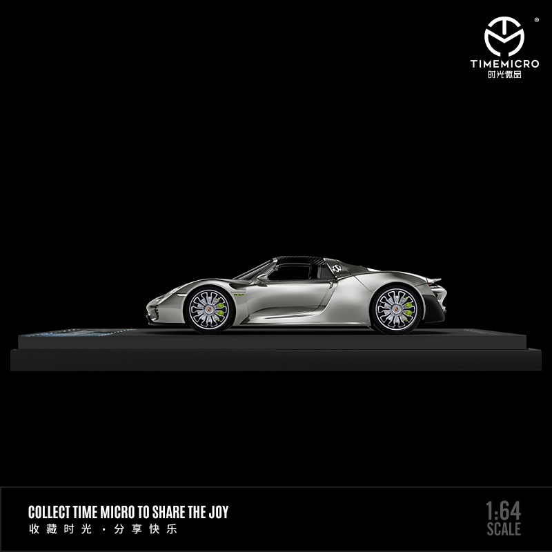 Timemicro Mô Hình Xe Hơi porsche 918 Spider Tỉ Lệ 1: 64