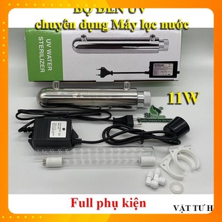 Bộ bóng đèn UV diệt khuẩn cho máy lọc nước 11W đèn tia uv tia cực tím kháng khuẩn Mới