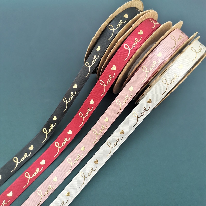 Cuộn Dây Ruy Băng Dài 1m 10 Yards Dùng Trang Trí Hộp Quà Xinh Xắn