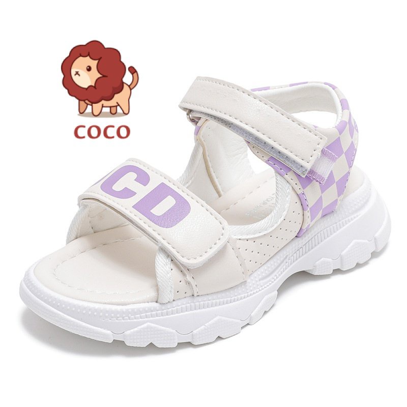 Giày Sandal Thể Thao Đế Mềm Hở Ngón Thời Trang Mùa Hè 2023 Dành Cho Bé Gái