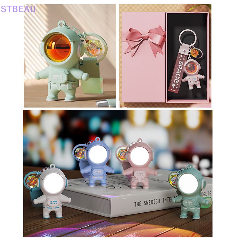 Móc Khóa Phát Sáng Hình Phi Hành Gia Hoạt Hình Dễ Thương Cho Cặp Đôi ch mme