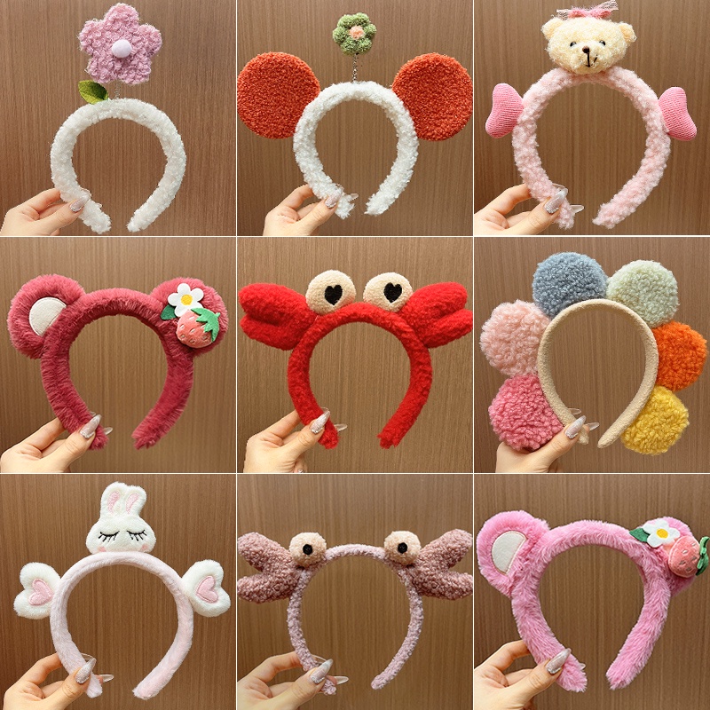 Mh Băng Đô Cài Tóc Bằng Vải Bông Họa Tiết Đầu Lâu Hoạt Hình Thời Trang Mới Nhất 2023 Dành Cho Bạn Nữ Rửa Mặt