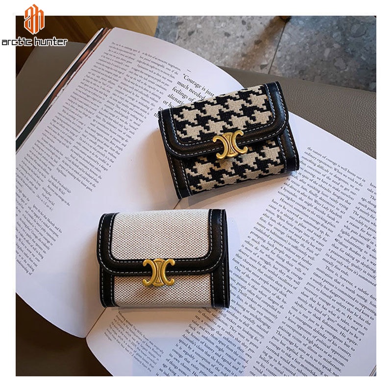 Arctic Hunter Ví ngắn  đựng thẻ/ tiền xu