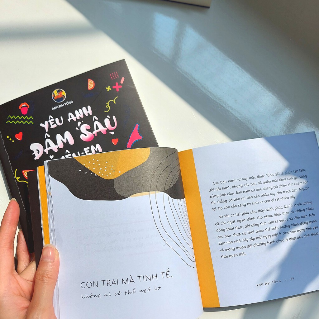 Sách Combo Yêu Cơ Thể, Kể Chuyện Kín + Yêu Anh Đậm Sâu, Yêu Em Dài Lâu - Bản Quyền