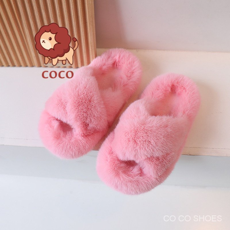 Dép Bông cotton Lót Lông Cừu Giữ Ấm Mùa Thu Và Mùa Đông Phong Cách Mới 2023 Dành Cho Người Lớn Và Trẻ Em