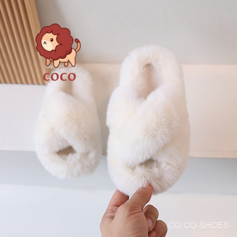 Dép Bông cotton Lót Lông Cừu Giữ Ấm Mùa Thu Và Mùa Đông Phong Cách Mới 2023 Dành Cho Người Lớn Và Trẻ Em