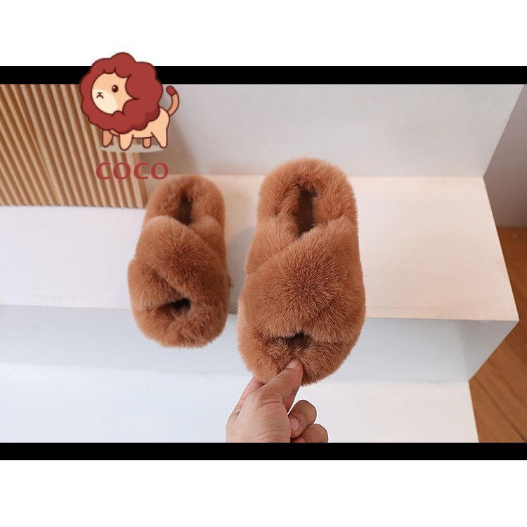 Dép Bông cotton Lót Lông Cừu Giữ Ấm Mùa Thu Và Mùa Đông Phong Cách Mới 2023 Dành Cho Người Lớn Và Trẻ Em