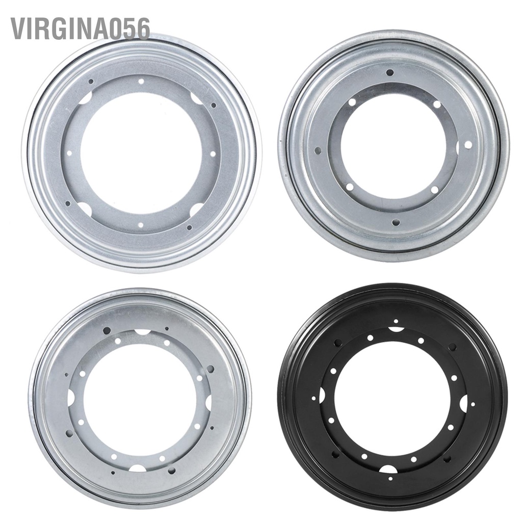 Virgina056 4 loại Hình dạng tròn nặng mạ kẽm Lazy Susan Bàn xoay Vòng bi Tấm