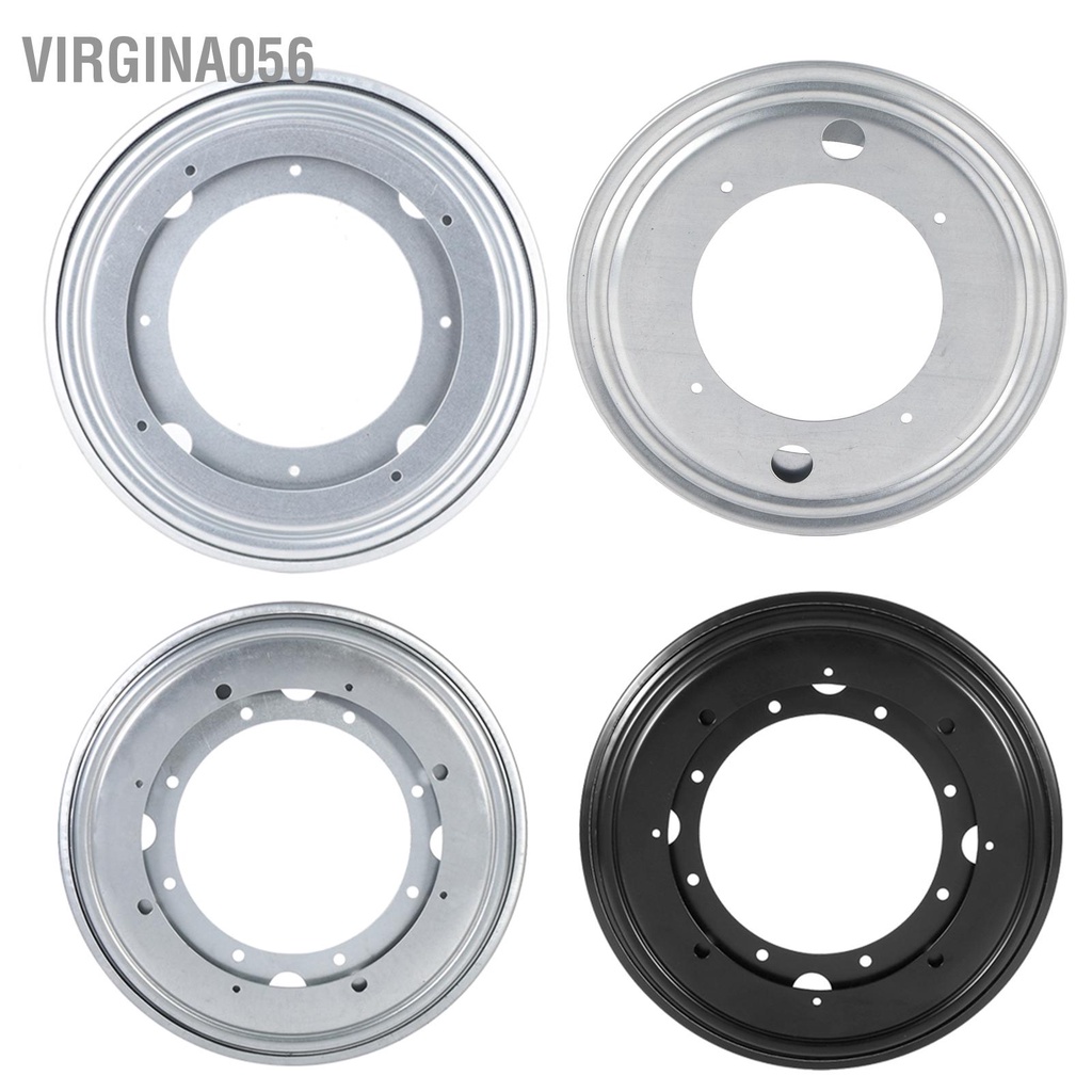 Virgina056 4 loại Hình dạng tròn nặng mạ kẽm Lazy Susan Bàn xoay Vòng bi Tấm
