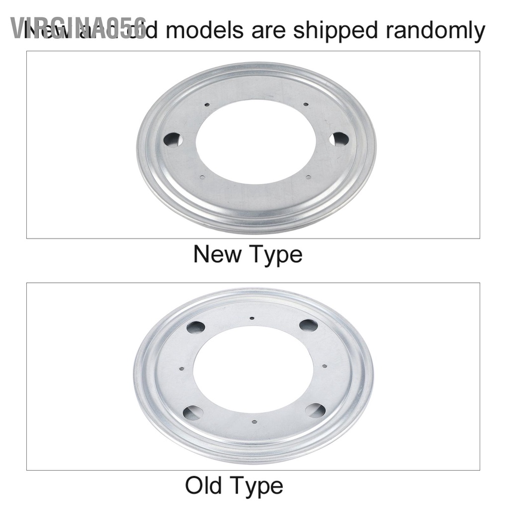 Virgina056 4 loại Hình dạng tròn nặng mạ kẽm Lazy Susan Bàn xoay Vòng bi Tấm