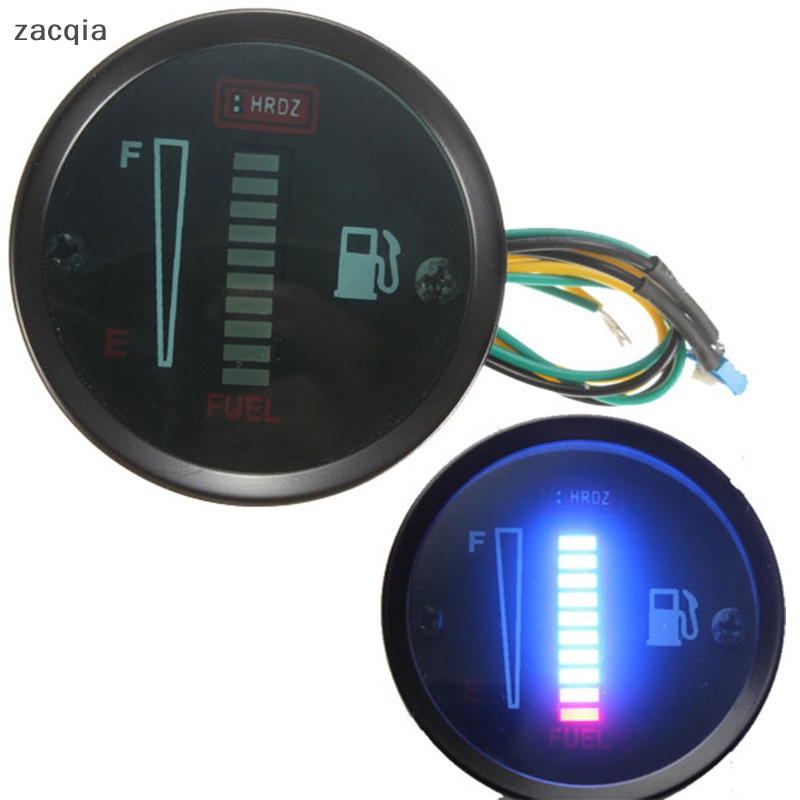 Đồng Hồ Đo Mức Nhiên Liệu 8 led 12v / 24v 52mm Chuyên Dụng Cho Xe Hơi / Xe Máy vn
