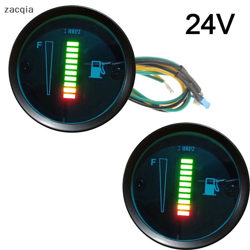 Đồng Hồ Đo Mức Nhiên Liệu 8 led 12v / 24v 52mm Chuyên Dụng Cho Xe Hơi / Xe Máy vn