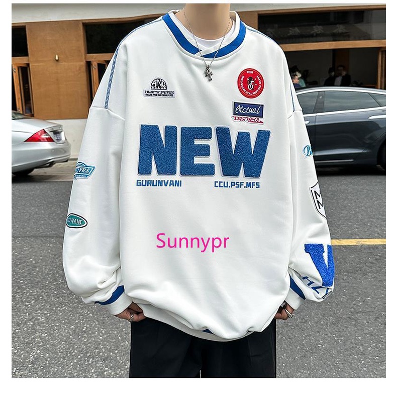 Áo Khoác Bóng Chày Tay Dài Thêu Họa Tiết size Lớn 5xl Thời Trang Đường Phố Mỹ Cho Nam