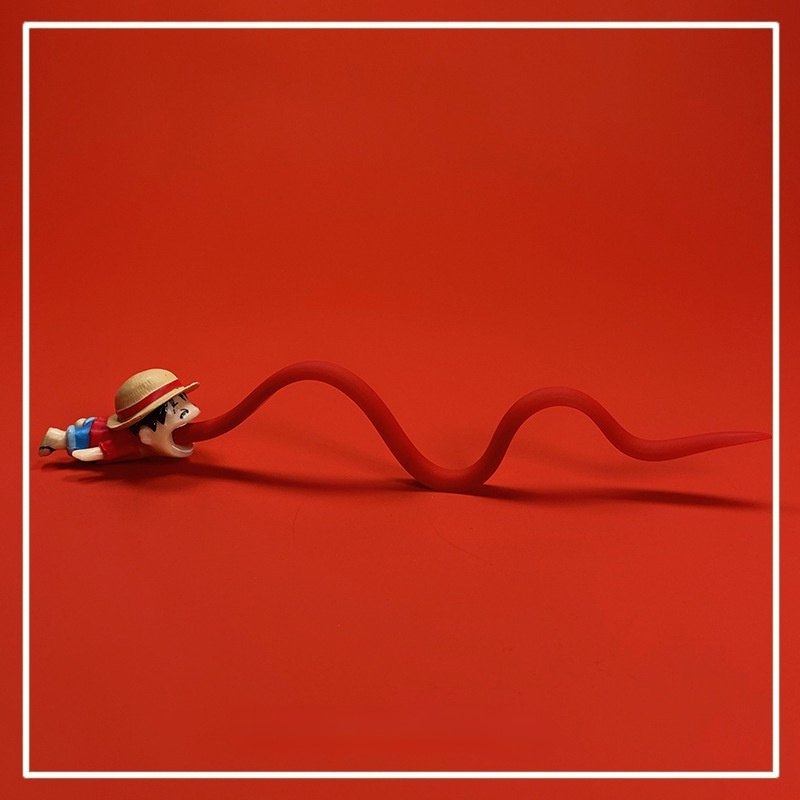 Venom Cuộn Dây Cáp usb Cố Định Tai Nghe Hình Nhân Vật luffy Trong Phim one piece