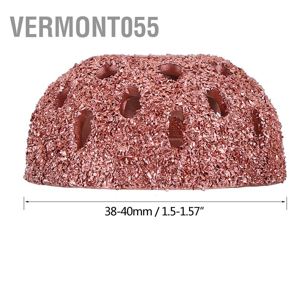 Có thể bán buôn Đầu mài sửa chữa lốp 38mm Bánh xe đánh bóng thô có thanh liên kết Vermont055 Hàng giao ngay