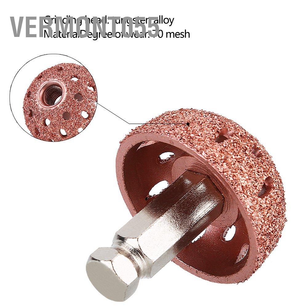 Có thể bán buôn Đầu mài sửa chữa lốp 38mm Bánh xe đánh bóng thô có thanh liên kết Vermont055 Hàng giao ngay