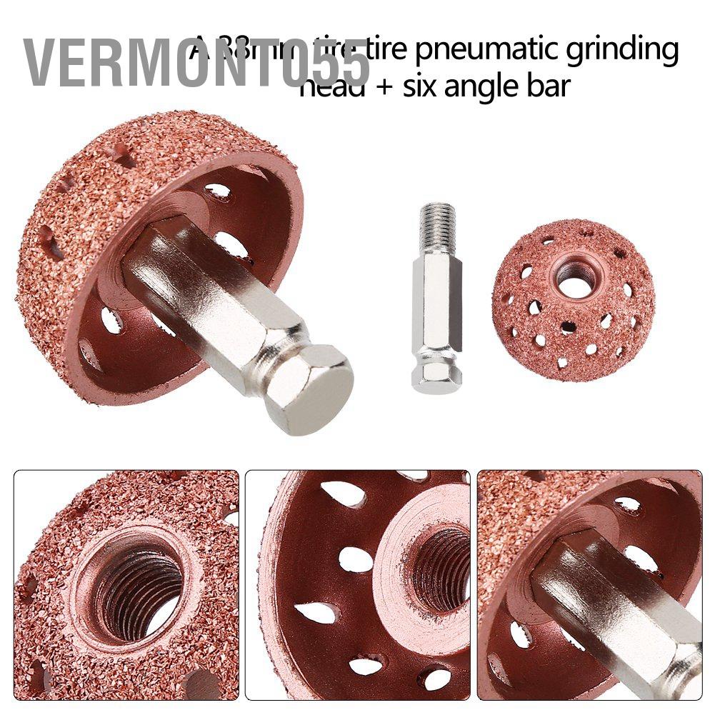 Có thể bán buôn Đầu mài sửa chữa lốp 38mm Bánh xe đánh bóng thô có thanh liên kết Vermont055 Hàng giao ngay