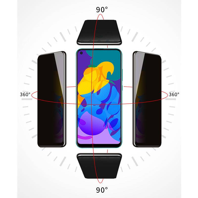 Kính Cường Lực 3d Chống Nhìn Trộm Bảo Vệ Màn Hình Cho realme 8 7 6 5 3 2 pro 7i 6i 6s realme 8s 8 7 5g 5i 5s