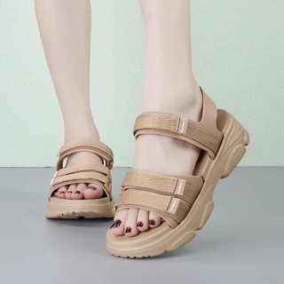 Dép sandal nữ siêu xinh- dép quai hậu nữ quai dán nâng chiều cao msp 9968-21 mimi