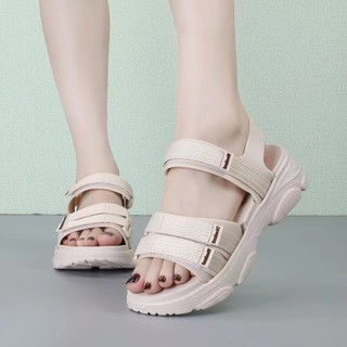 Dép sandal nữ siêu xinh- Dép quai hậu nữ quai dán nâng chiều cao MSP 9968-21 ORI