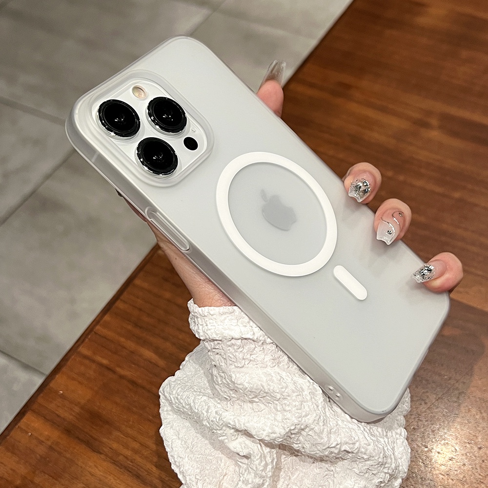 Ốp Điện Thoại pc Nhám Siêu Mỏng Sang Trọng Cho iphone 14 plus 13 12 11 pro max