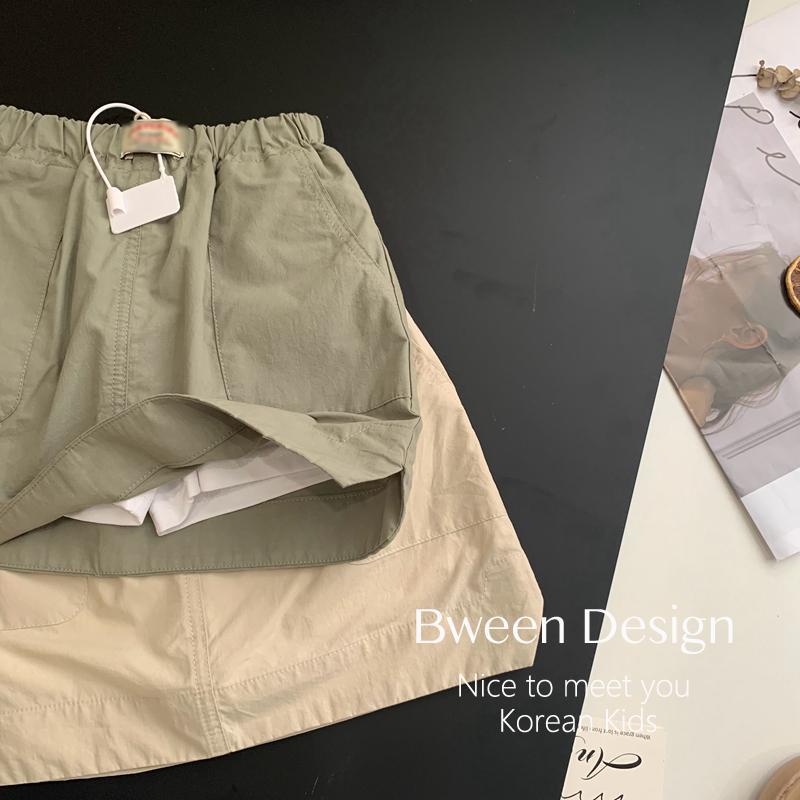 Chân Váy cotton Dáng Rộng Màu Sắc Xinh Xắn Phong Cách Hàn Quốc Cho Bé Gái