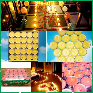 Nến bơ tealight trang trí đốt đèn xông tinh dầu giá tốt, viên tròn, mini thờ cúng cháy 4 giờ - Better Life