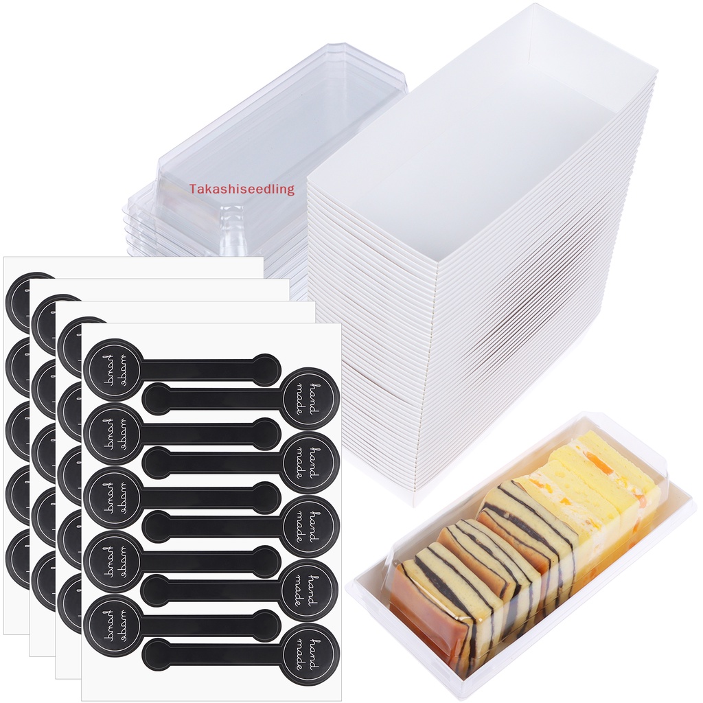 Hộp Đựng Bánh Kem 50 Ngăn Bằng Nhựa Có Nắp Đậy Tiện Dụng
