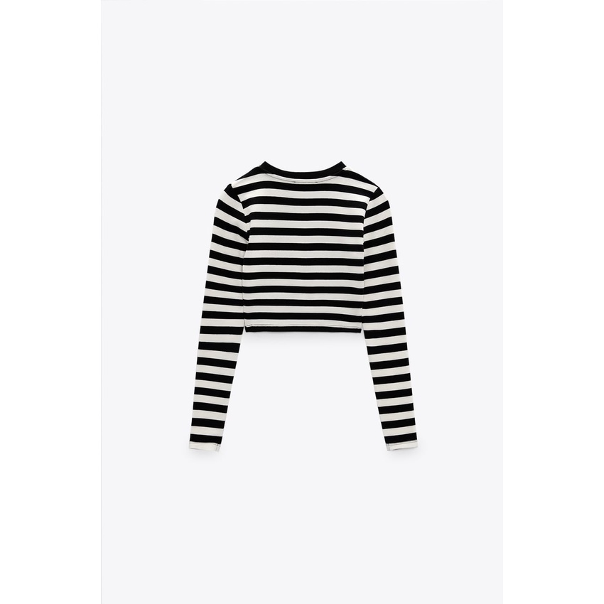 Áo croptop dài tay Zara authentic