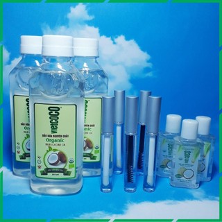 Dầu dừa nguyên chất ép lạnh Vietcoco organic dùng tẩy trang, dưỡng mi - mày - tóc, dưỡng da trắng sáng Better Life