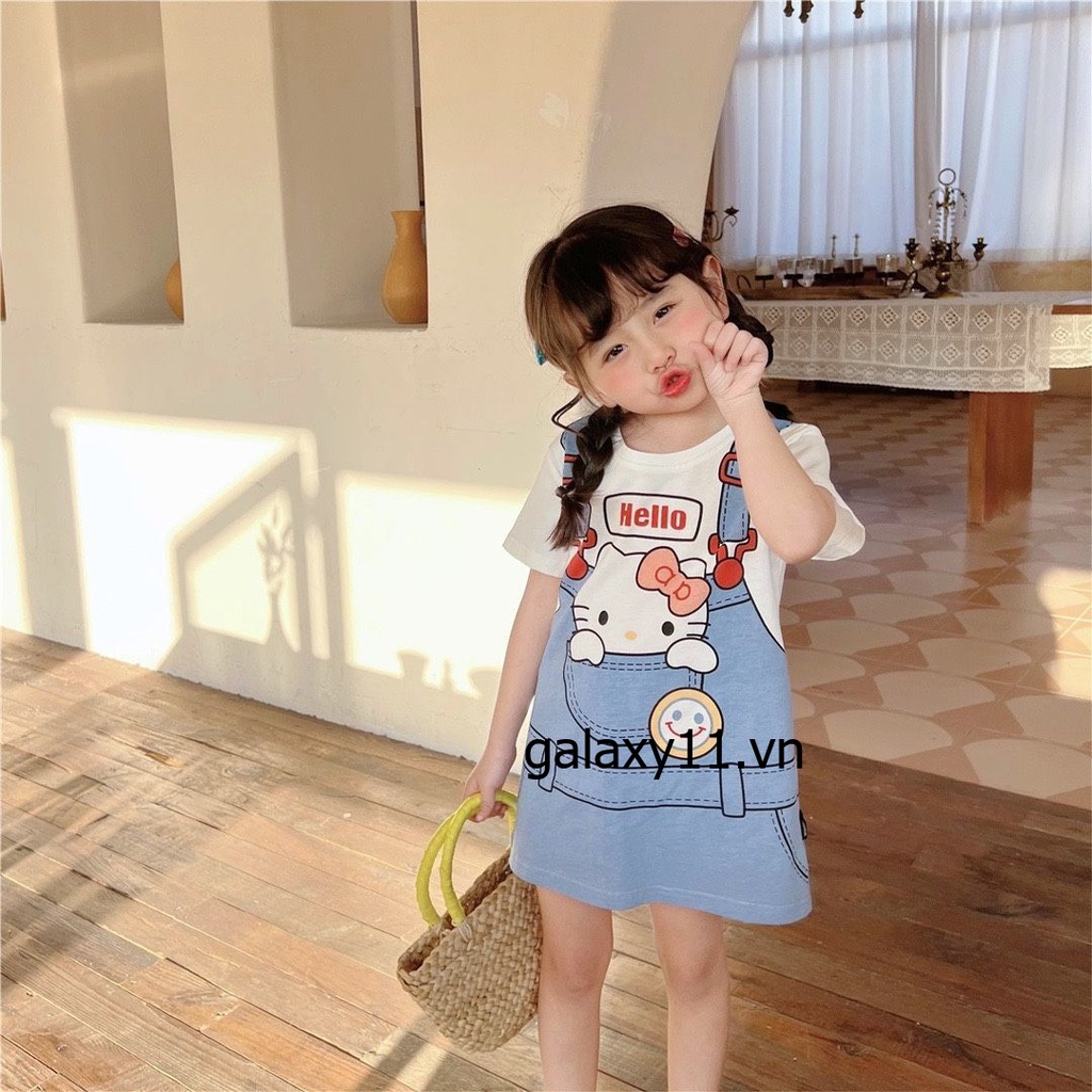 Váy Bé Gái đầm bé gái Váy cô gái Váy hoạt hình Váy dễ thương  P28Q0EN 34Z230824