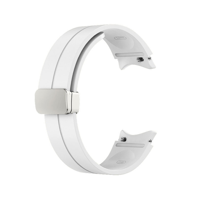 Silicone Dây Đeo Silicon Có Khóa Nam Châm Cho Đồng Hồ Thông Minh samsung galaxy watch 6 / 5 / 4 44mm 40mm pro 45mm