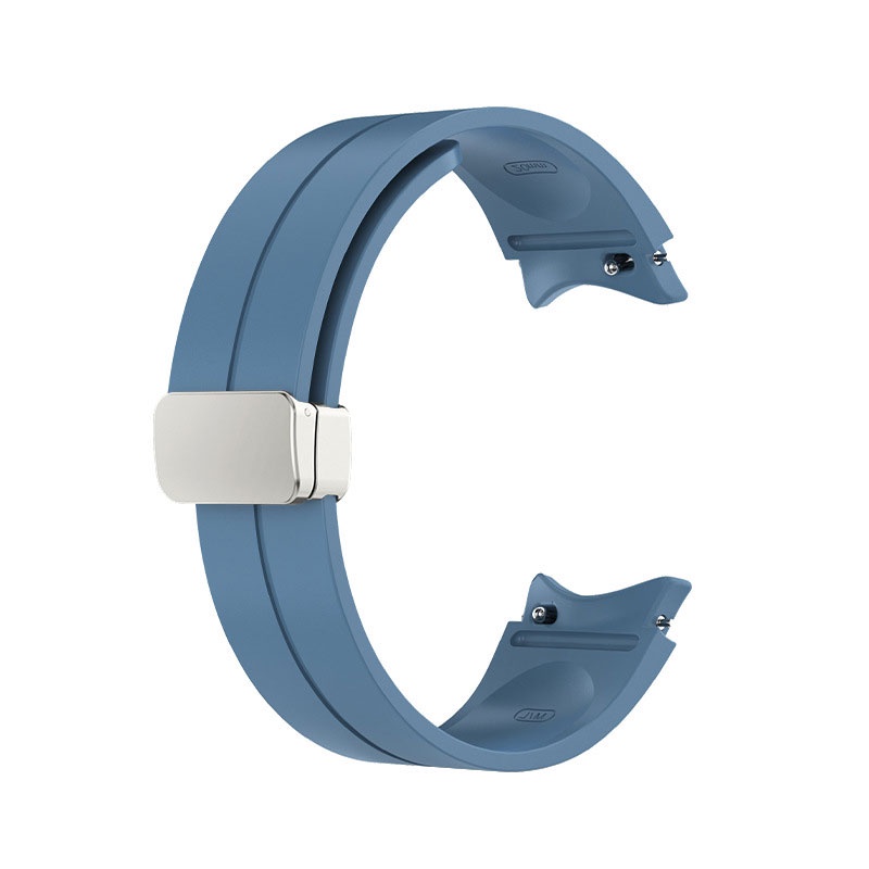 Silicone Dây Đeo Silicon Có Khóa Nam Châm Cho Đồng Hồ Thông Minh samsung galaxy watch 6 / 5 / 4 44mm 40mm pro 45mm