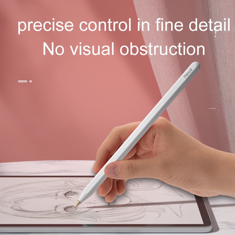 Trong Suốt Đầu Ngòi Bút Thay Thế Cho Bút Cảm Ứng apple pencil 1 / 2 gen 1 / 2