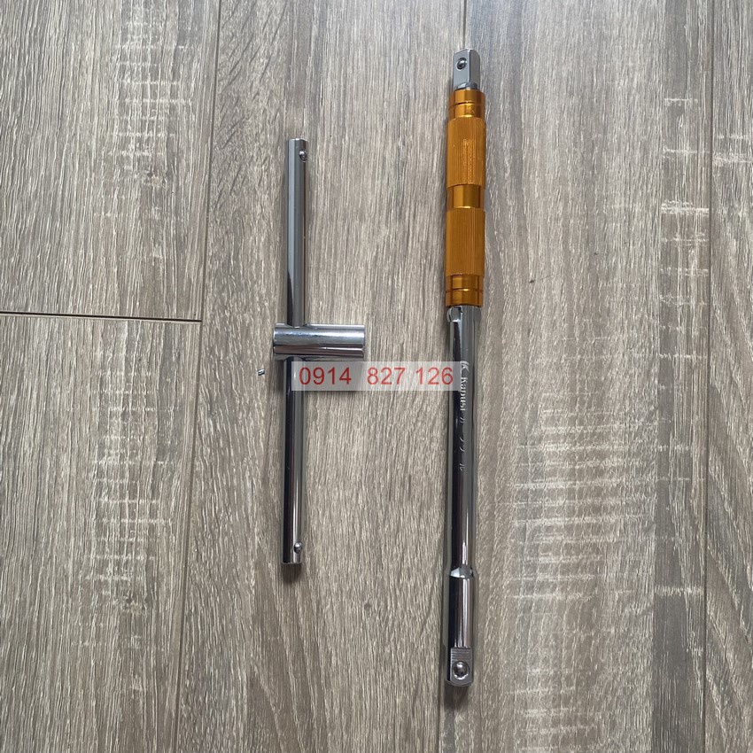 Cần siết chữ T có đầu bi KAPUSI Nhật Bản, thép cao cấp có thể tháo rời, Bh 12 tháng Kouritsu Official Store