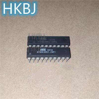 10 Chiếc Chính Hãng AT89C2051-24PI AT89C2051-24PU AT89C2051 DIP-20 MỚI