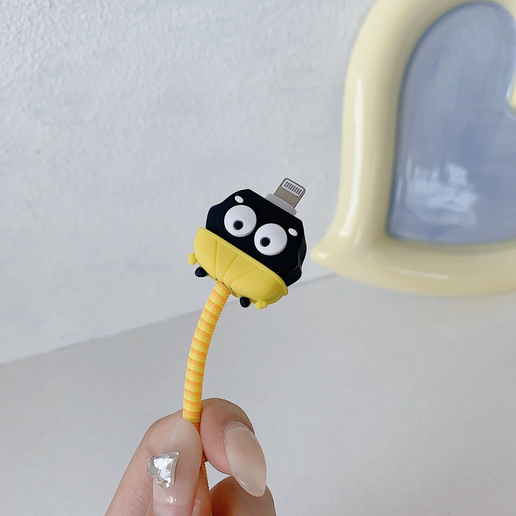 Đen Vỏ Bọc Bảo Vệ Hộp Sạc Nhanh 13 Bằng gel silica Cho apple iphone 14 18w / 20w